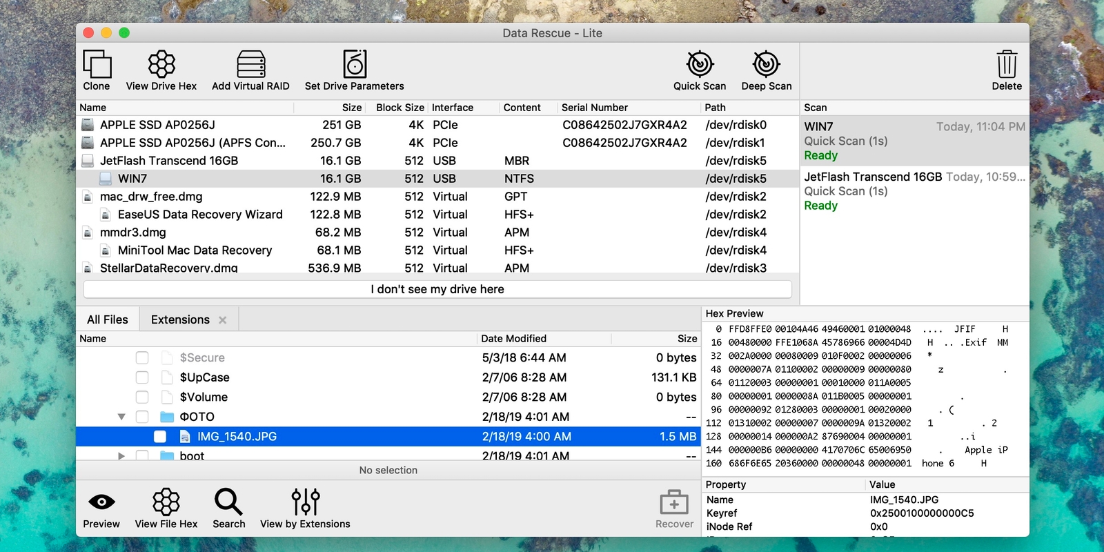 Восстановление данных с HDD и SSD